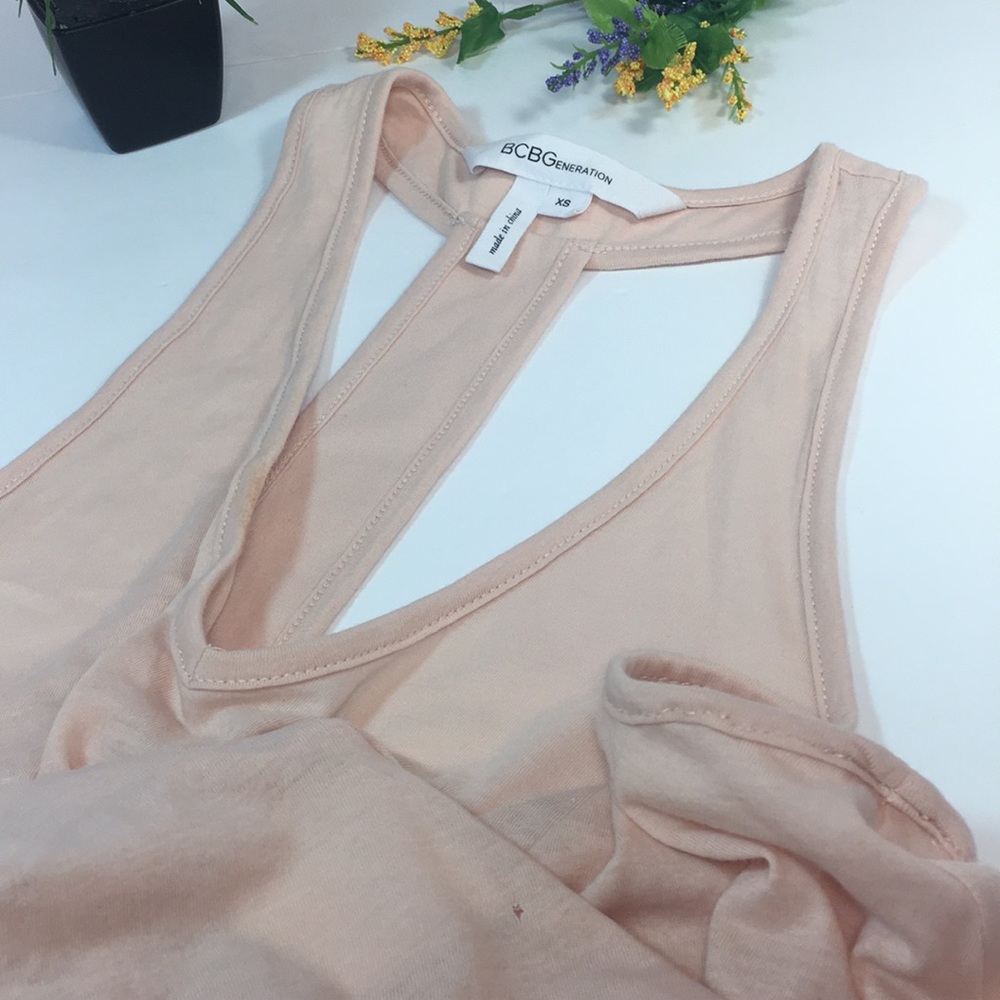 🔥💥BCBG GENERATION🔥🧡LIGHT PEACH TANK TOP🧡 - Picture 7 of 8